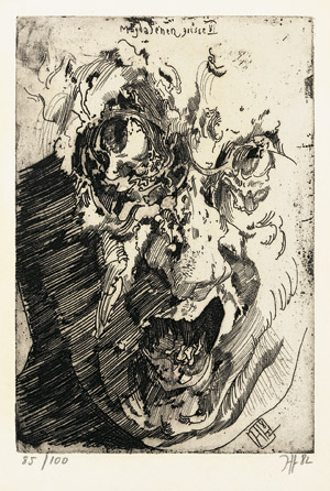 Lot 3268, Auction  105, Janssen, Horst, Paranoia