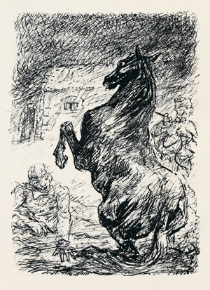 Lot 3324, Auction  105, Hofmannsthal, Hugo von und Kubin, Alfred - Illustr., Drei Erzählungen