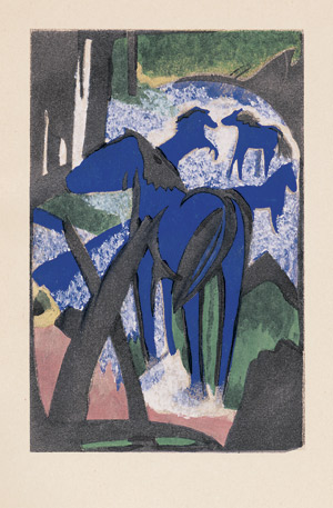 Lot 3766, Auction  105, Lasker-Schüler, Else und Marc, Franz - Illustr., Der Prinz von Theben