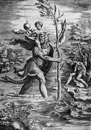 Lot 5001, Auction  105, Alberti, Cherubino, Der hl. Christopherus