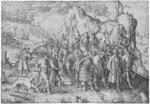 Lot 5147, Auction  105, Leyden, Lucas van, Die Bekehrung des Saulus