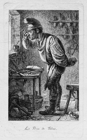 Lot 5397, Auction  105, Zix, Benjamin, La Prise de Tabac