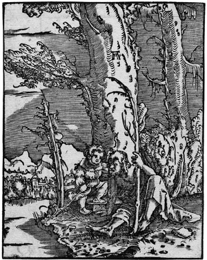 Lot 5533, Auction  105, Altdorfer, Albrecht, Der hl. Christopherus