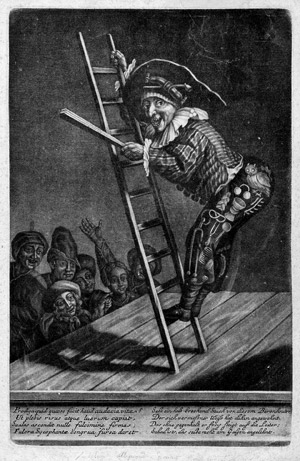 Lot 5612, Auction  105, Deutsch, 18. Jh. Der Leitertänzer