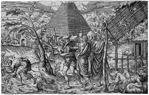 Lot 5675, Auction  105, Italienisch, Der Turmbau zu Babel