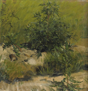 Lot 6167, Auction  105, Skovgaard, Joakim, Distelstudien