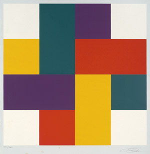 Lot 7334, Auction  105, Lohse, Richard-Paul, Farbfeldkomposition