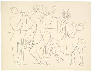 Lot 7449, Auction  105, Picasso, Pablo, nach. Mes Dessins D'Antibes