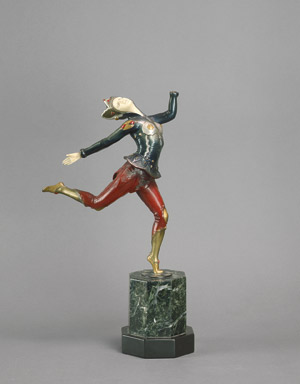 Lot 7530, Auction  105, Unbekannter Künstler, Art Déco-Tänzerin