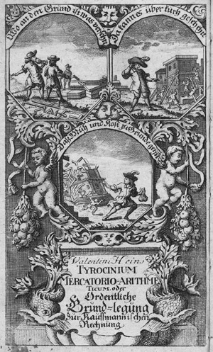 Lot 669, Auction  106, Heins, Valentin, Tyrocinium mercatorio-arithmeticum