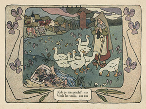 Lot 1932, Auction  106, Preissig, Kreslil Vojtech, Byl jeden domecek