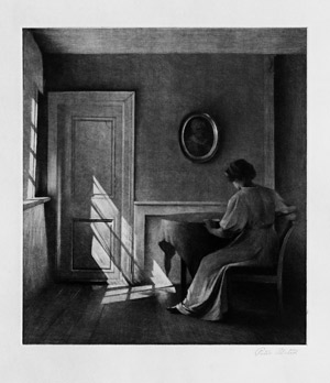 Lot 5512, Auction  106, Ilsted, Peter, Sonnenstrahlen an einer Tür