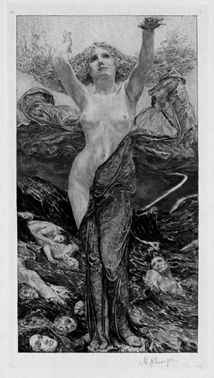 Lot 5535, Auction  106, Klinger, Max, Die Schönheit (Aphrodite)