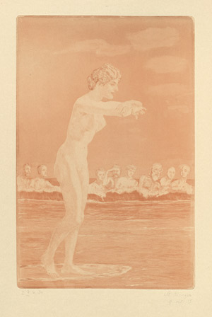 Lot 5542, Auction  106, Klinger, Max, Venus Anadyomene (Meereszug)