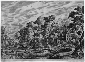 Lot 5623a, Auction  106, Bol, Hans - nach, Blick auf ein Dorf mit einem Schloß