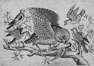 Lot 5745, Auction  106, Italienisch, frühes 17. Jh. Folge mit verschiedenen Vögeln und Wasservögeln