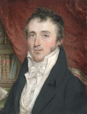 Lot 6646, Auction  106, Englisch, Anfang 19. Jh. Porträt eines Mannes vor seiner Bibliothek