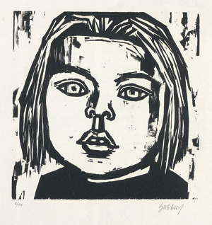 Lot 7252, Auction  106, Hubbuch, Karl, Bauernmädchen