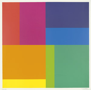 Lot 7339, Auction  106, Lohse, Richard-Paul, Bewegung in acht Farben um eine Achse