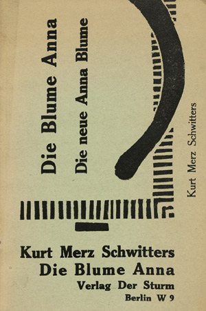Lot 3889, Auction  107, Schwitters, Kurt und Sturm, Die Blume Anna. Die neue anna Blume