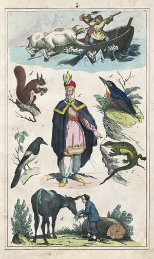 Lot 2150, Auction  108, Mensch und die Thierwelt, Der, Ein Bilderbuch