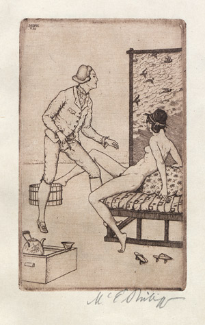 Lot 3640, Auction  108, Régnier, Henri und Philipp, Martin E. - Illustr., Das Mädchen in dem Porzellanturm