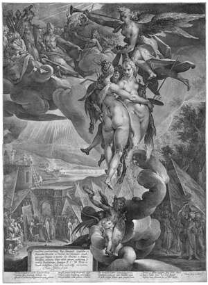 Lot 5173, Auction  108, Muller, Jan Harmensz., Die Apotheose der Künste 