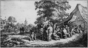 Lot 5187, Auction  108, Ostade, Adriaen van, Die Dorfkirmes unter dem großen Baum