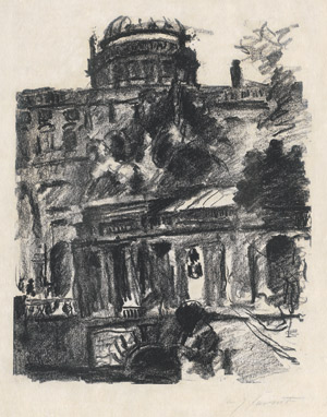 Lot 7074, Auction  108, Corinth, Lovis, Schloßfreiheit in Berlin