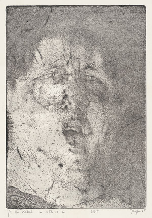 Lot 7270, Auction  108, Janssen, Horst, 4 Selbstbildnisse