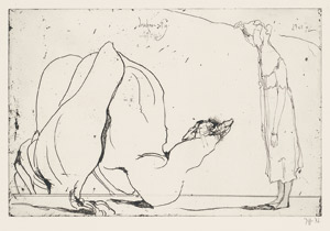 Lot 7272, Auction  108, Janssen, Horst, Drachen-artig