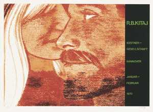 Lot 7287, Auction  108, Kitaj, Ron Brooks, Selbstbildnis R.B. Kitaj, Kestner-Gesellschaft Hannover