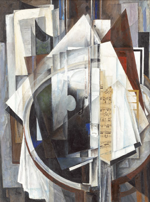 Lot 7304, Auction  108, Koupetsian, Aram, Stilleben mit Violine und Noten (Light Music)