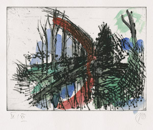 Lot 7385, Auction  108, Lüpertz, Markus, Ohne Titel