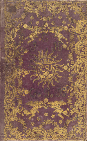 Lot 1182, Auction  109, Einbände, Pergamenteinband mit reicher Goldprägung