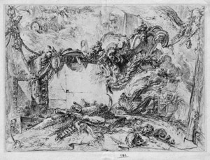 Lot 5307, Auction  109, Piranesi, Giovanni Battista, Die monumentale Platte