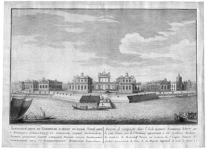 Lot 5314, Auction  109, Russisch, spätes 18. Jh. Landhaus auf der Steininsel bei Sankt Petersburg