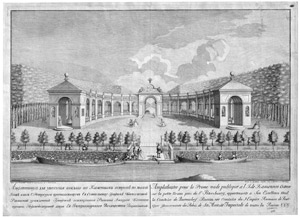 Lot 5315, Auction  109, Russisch, spätes 18. Jh. Amphitheater auf der Steininsel bei Sankt Petersburg