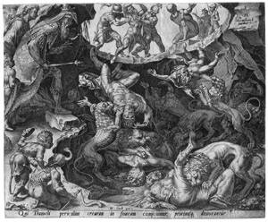 Lot 5561, Auction  109, Heemskerck, Maarten van, nach. Die Geschichte von Daniel, Bel und dem Drachen