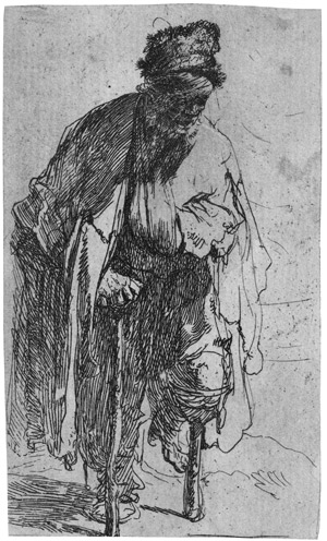 Lot 5630, Auction  109, Rembrandt Harmensz. van Rijn, Der Stelzfuss