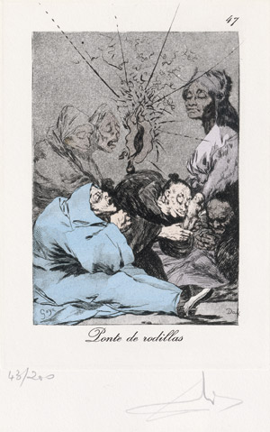 Lot 7087, Auction  109, Dalí, Salvador, Ponte de rodillas