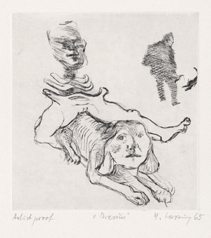 Lot 7270, Auction  109, Lassnig, Maria, Dressur