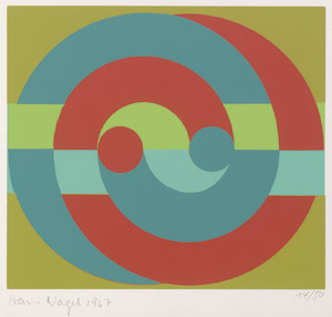 Lot 2983, Auction  110, Ungaretti, Giuseppe und Nagel, Hans - Illustr., Ausgewählte Gedichte