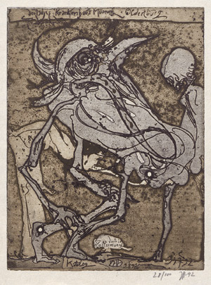 Lot 3242, Auction  110, Janssen, Horst, Deutsches Krankenhausmuseum