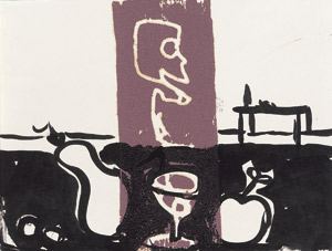 Lot 3326, Auction  110, Lüpertz, Markus, Zwischenraumgespenster