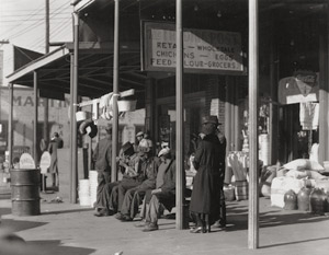 Lot 4154, Auction  110, Evans, Walker, Sidewalk scene, Selma Alamaba; Selma, Alabama; Shop Front, Charleston, South Carolina