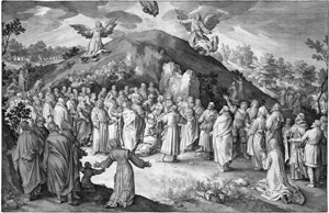 Lot 5050, Auction  110, Bruyn, Nicolaes de, Christi Himmelfahrt