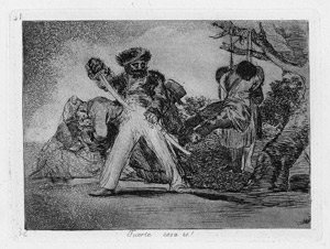 Lot 5286, Auction  110, Goya, Francisco de, Fuerte cosa es!
