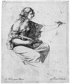 Lot 5295, Auction  110, Hunin, Mathieu Joseph Charles, Pictura, die Personifizierung der Malerei