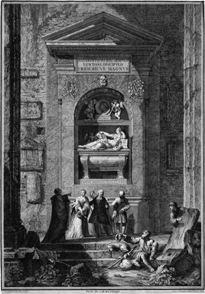 Lot 5331, Auction  110, Volpato, Giovanni, Das Grabmal des Grafen Francesco Algarotti